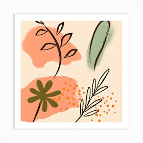 Botanical Collage Art Print