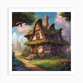 Fairy House 1 Art Print