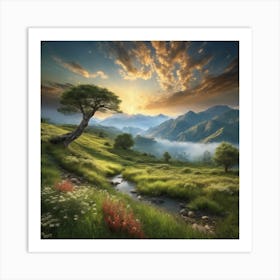 Nature art Art Print