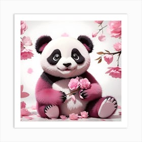 Panda Bear Art Print