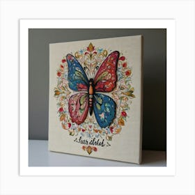 Butterfly Canvas Art Print