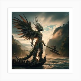 Kangga the River Guard Art Print