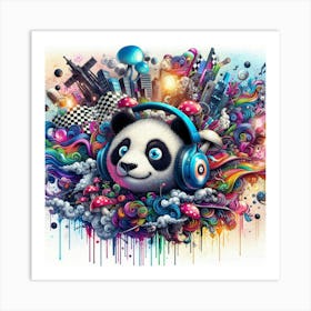 Panda 10 Art Print