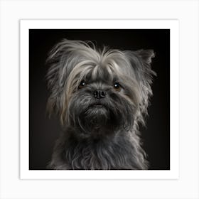 Portrait Of A Dog 16 Art Print