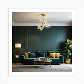 Modern Living Room 99 Art Print