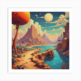 Landscape Art Art Print