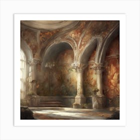 Room In A Castle 8 Art Print