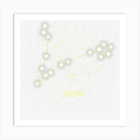 Best Pisces Constellation Art Print