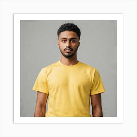 Yellow Tee Art Print