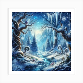 Winter Forest 2 Art Print