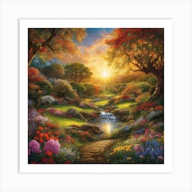 Garden Of Eden 2 Art Print