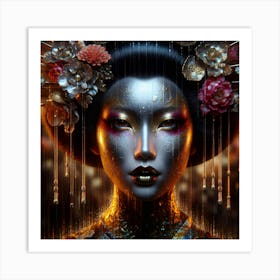 Japan Geisha Visual 138 Art Print