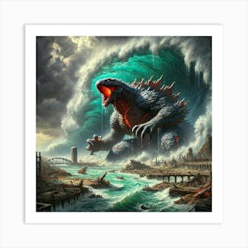 Venox Corrosive Tsunami Art Print