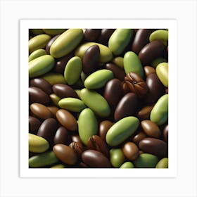 Coffee Beans 313 Art Print