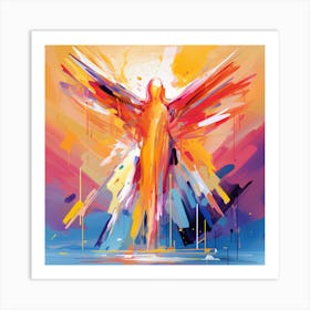 Angel Of Light Art Print