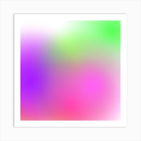 Abstract Colorful Background 8 Art Print