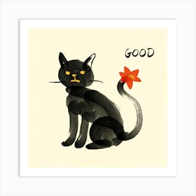 Good Cat 1 Art Print