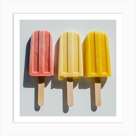 Popsicles 5 Art Print