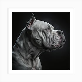 Portrait Of A Dog 19 Art Print