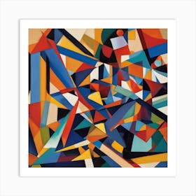 Abstract Screwe Art Print