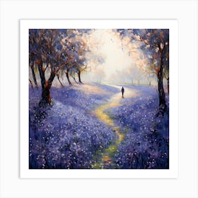 Spring Stitch Symphony Art Print