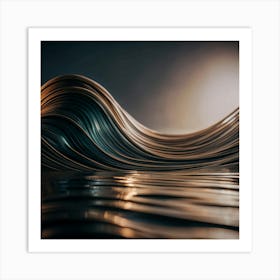 Abstract Wave 1 Art Print