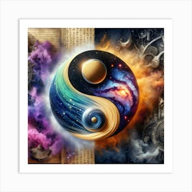 Yin Yang Symbol 2 Art Print