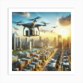 Drone Art Print