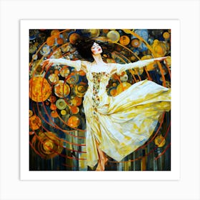 Dancing In The Moonlight - Dance Theme Art Print