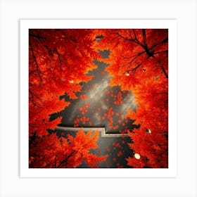 Autumn Leaves 7 Art Print