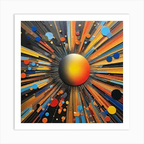 Sunburst Art Print