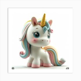 Unicorn 322 Art Print