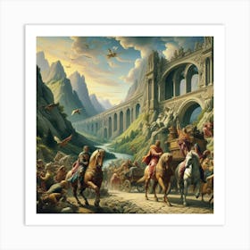 Kings Of Egypt Art Print