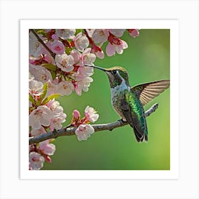 Hummingbird Art Print