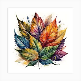 Enchanted Foliage 1 Art Print