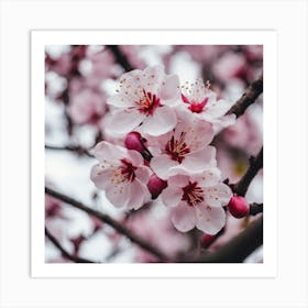 Cherry Blossoms 15 Art Print