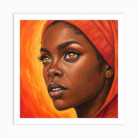 African American Woman Art Print