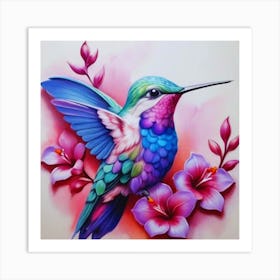 Hummingbird 1 Art Print