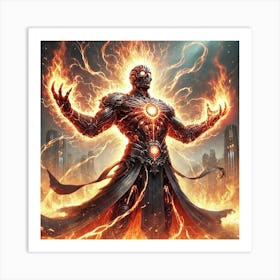 Supreme Overlord Pyre Heat Absorption Art Print