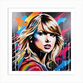 Taylor Swift 6 Art Print