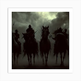 Dark Knight Art Print