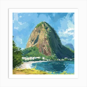 A Sugarloaf Mountain In Rio De Janeiro Expressiv 1719996770 3 Art Print