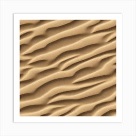 Sand Dune Texture 1 Art Print
