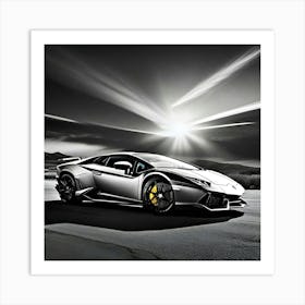 Lamborghini 51 Art Print