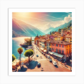 Lake Como 1 Art Print