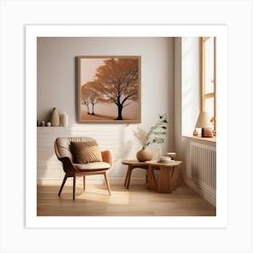 Autumn Trees Art Print