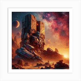 Transformer Relic Art Print