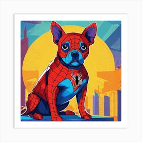 Spider-Man Dog 1 Art Print