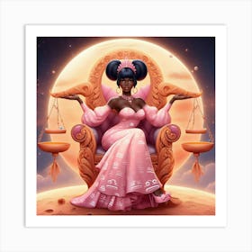 Libra Art Print