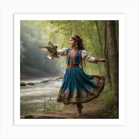 Ukrainian Folk Dance Art Print